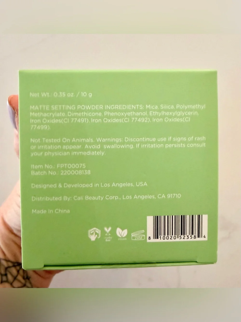 Prolux Matte Setting Powder - Buff (Cream) New in Box